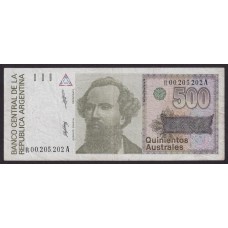 ARGENTINA COL. 710R BILLETE REPOSICION